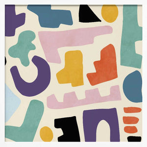 Tablou înramat „Pattern3 Mid Bunt 2gros” de Ana Rut Bre