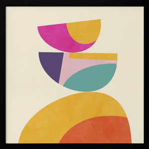 Tablou înramat „Pattern3 Mid Bunt 4” de Ana Rut Bre