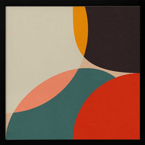 Tablou înramat „Bauhaus Modern Bold 4” de Ana Rut Bre