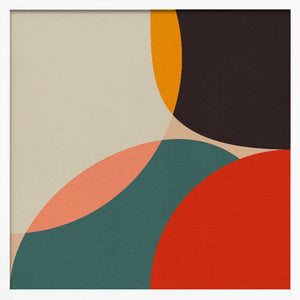 Tablou înramat „Bauhaus Modern Bold 4” de Ana Rut Bre