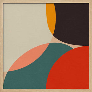 Tablou înramat „Bauhaus Modern Bold 4” de Ana Rut Bre