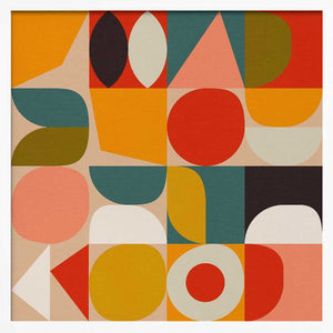 Tablou înramat „Bauhaus Modern Bold” de Ana Rut Bre