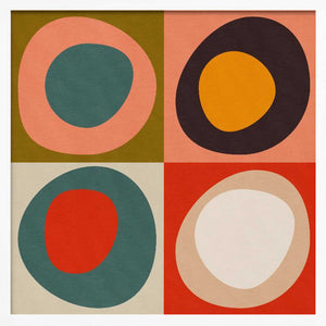 Tablou înramat „Bauhaus New 3” de Ana Rut Bre