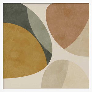 Tablou înramat „Pattern3 Mid Earth 2” de Ana Rut Bre