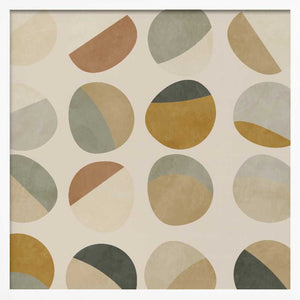 Tablou înramat „Pattern3 Mid Earth 4” de Ana Rut Bre