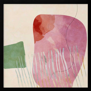 Tablou înramat „Organic Painted 11 10600px   Mai2021 Kopie” de Ana Rut Bre