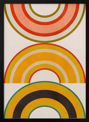 Tablou înramat „Rainbow Suns 6” de Ana Rut Bre