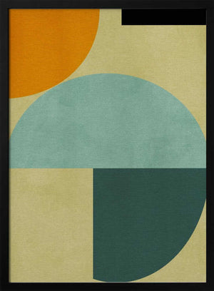 Tablou înramat „Rainbow Plus Shapes3” de Ana Rut Bre
