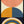 Tablou înramat „Rainbow Plus Shapes  Blue Mustard10” de Ana Rut Bre