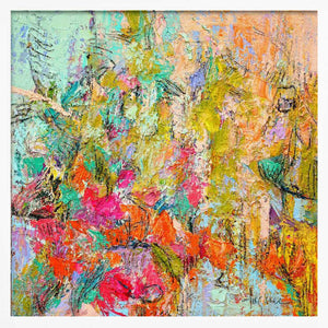 Tablou înramat „Expressionist Colorful Abstract” de Dorothy Fagan