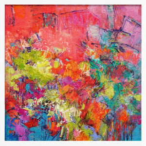 Tablou înramat „Vivid Chaos Unleashed” de Dorothy Fagan