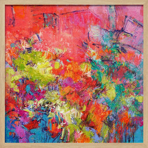 Tablou înramat „Vivid Chaos Unleashed” de Dorothy Fagan