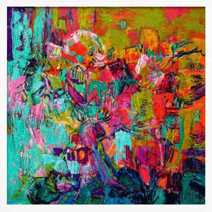 Tablou înramat „Ethereal Blossom Glow” de Dorothy Fagan