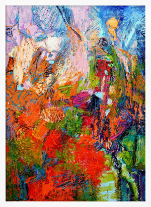 Tablou înramat „Ethereal Blossom Glow” de Dorothy Fagan