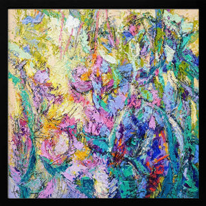 Tablou înramat „Expressionist Colorful Abstract” de Dorothy Fagan