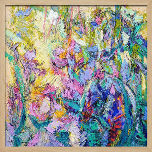 Tablou înramat „Expressionist Colorful Abstract” de Dorothy Fagan
