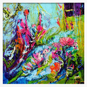Tablou înramat „Botanic Radiance” de Dorothy Fagan