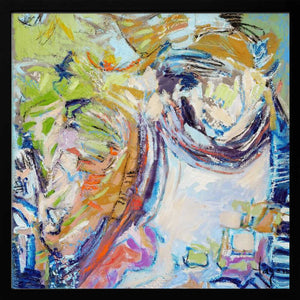 Tablou înramat „Floral Brilliance Unveiled” de Dorothy Fagan