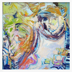 Tablou înramat „Floral Brilliance Unveiled” de Dorothy Fagan