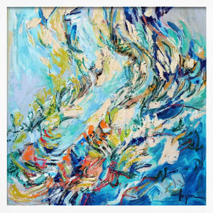 Tablou înramat „Burst of Blooming Light” de Dorothy Fagan