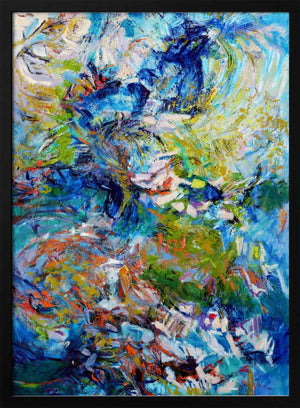 Tablou înramat „Vivid Petal Whispers” de Dorothy Fagan