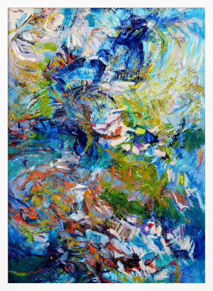 Tablou înramat „Vivid Petal Whispers” de Dorothy Fagan