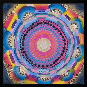 Tablou înramat „Colorful Zen” de Amy Diener