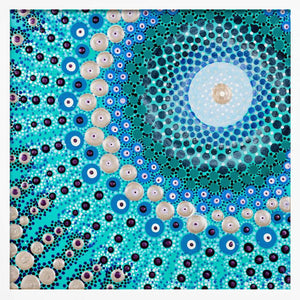 Tablou înramat „Blue Ocean” de Amy Diener