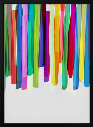 Tablou înramat „Colorful Stripes 2” de Mareike Böhmer