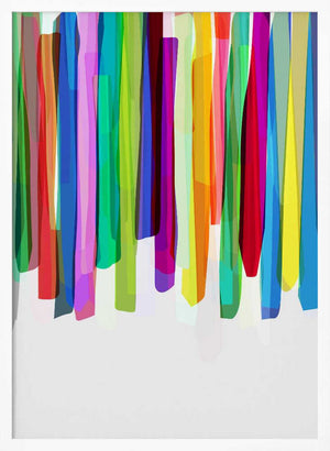 Tablou înramat „Colorful Stripes 2” de Mareike Böhmer