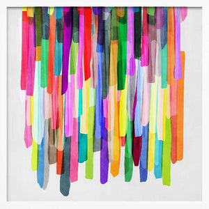 Tablou înramat „Colorful Stripes 4” de Mareike Böhmer