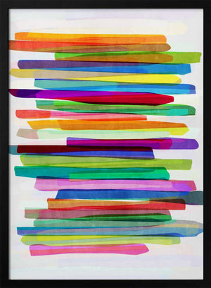 Tablou înramat „Colorful Stripes 1” de Mareike Böhmer