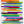 Tablou înramat „Colorful Stripes 1” de Mareike Böhmer