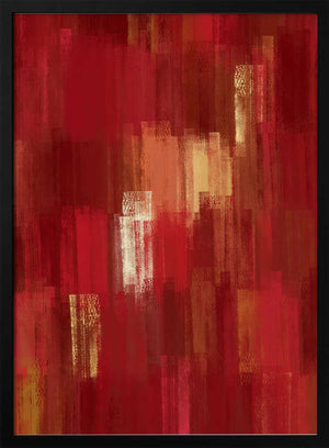 Tablou înramat „Abstract Modern Brush Strokes” de Bilge Paksoylu