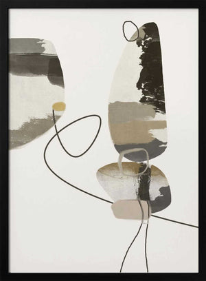 Tablou înramat „Shapes and Texture 2” de Roberto Moro