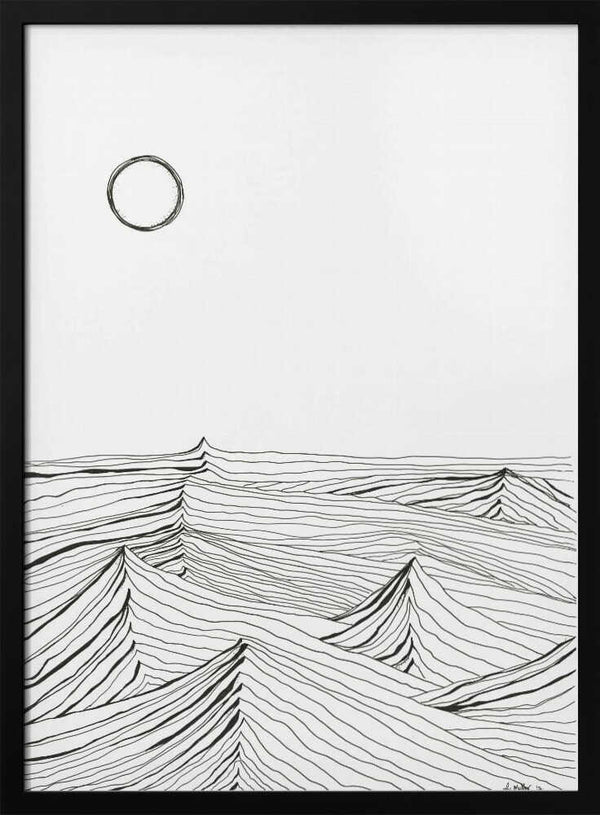 Tablou înramat „Landscape” de Lor Muller