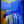 Tablou înramat „Blue Cascade Dreams” de Dorothy Fagan
