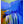 Tablou înramat „Blue Cascade Dreams” de Dorothy Fagan