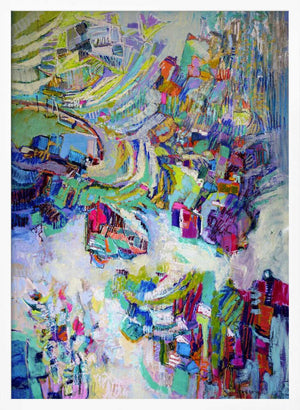 Tablou înramat „Vibrant Tapestry” de Dorothy Fagan