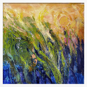 Tablou înramat „Df215marshsunrise” de Dorothy Fagan