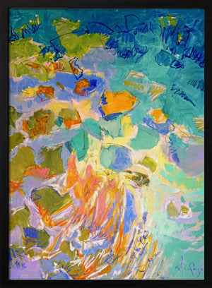 Tablou înramat „Vibrant Reef Dream” de Dorothy Fagan