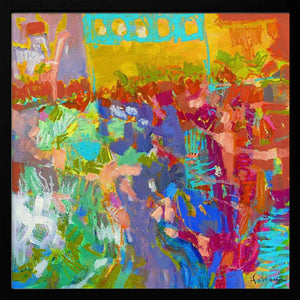 Tablou înramat „Df640from My Garden Window” de Dorothy Fagan