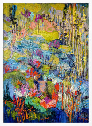 Tablou înramat „Vivid Nature Dance” de Dorothy Fagan