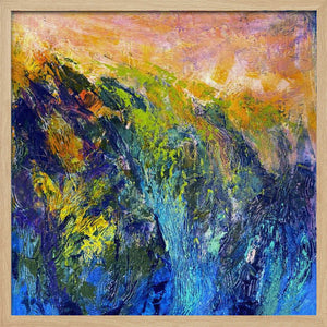 Tablou înramat „A Flow of Light and Serenity” de Dorothy Fagan