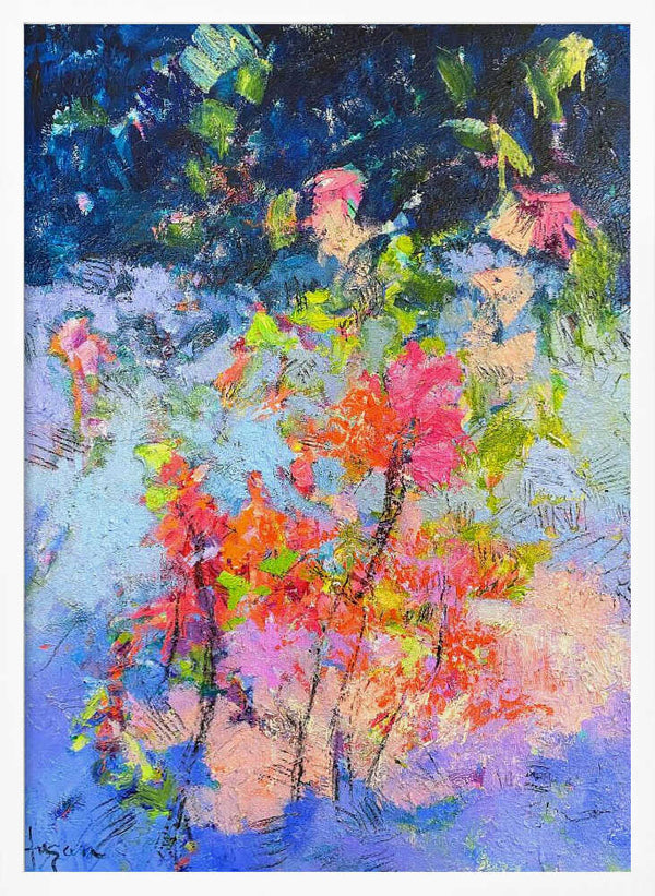 Tablou înramat „Nature Inspired Abstract” de Dorothy Fagan