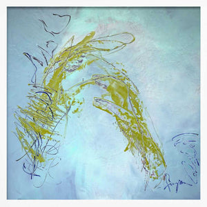 Tablou înramat „Expressionist  Abstract” de Dorothy Fagan