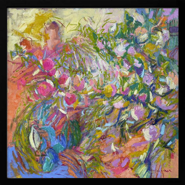 Tablou înramat „Vibrant Floral Petals” de Dorothy Fagan