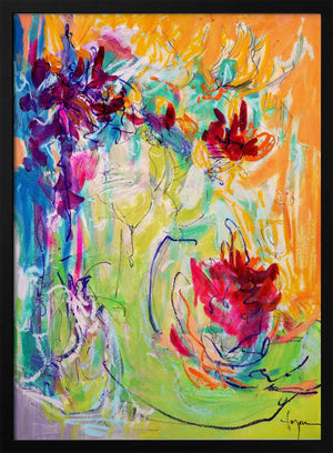 Tablou înramat „Vibrant Blossoms” de Dorothy Fagan