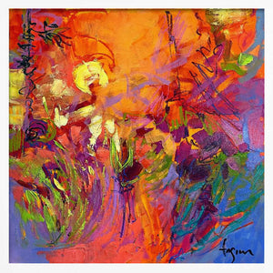 Tablou înramat „Vivid Sunburst” de Dorothy Fagan
