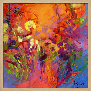 Tablou înramat „Vivid Sunburst” de Dorothy Fagan